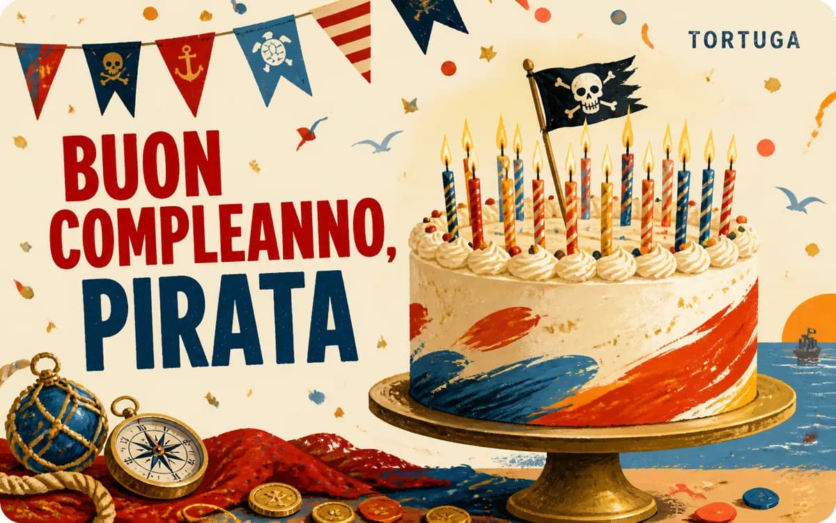Buon compleanno, pirata