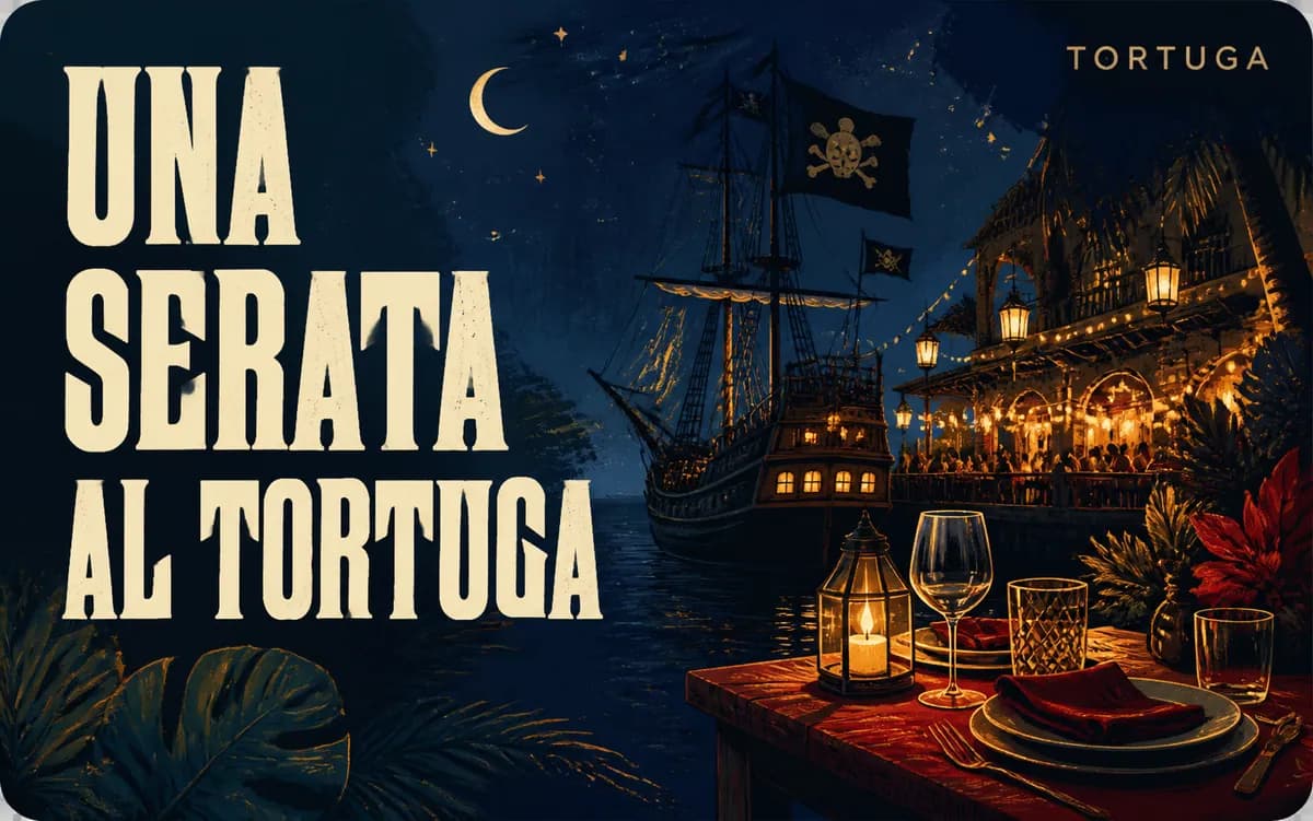 Una serata al Tortuga